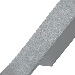 Lindby LED-seinävalaisin Alvon, hopea, korkeus 50 cm, metalli