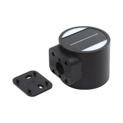 Lindby LED-seinävalaisin Amren, musta, ABS, anturi