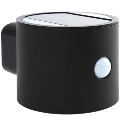Lindby LED-seinävalaisin Amren, musta, ABS, anturi