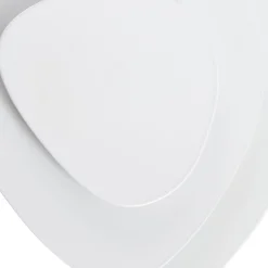Lindby LED-seinävalaisin Delar, valkoinen, 25 x 25 cm, himmennettävä