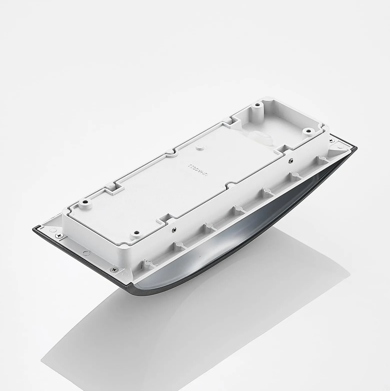 Lindby LED-seinävalaisin Mathea, 30 cm, antrasiitti, alumiini, IP65
