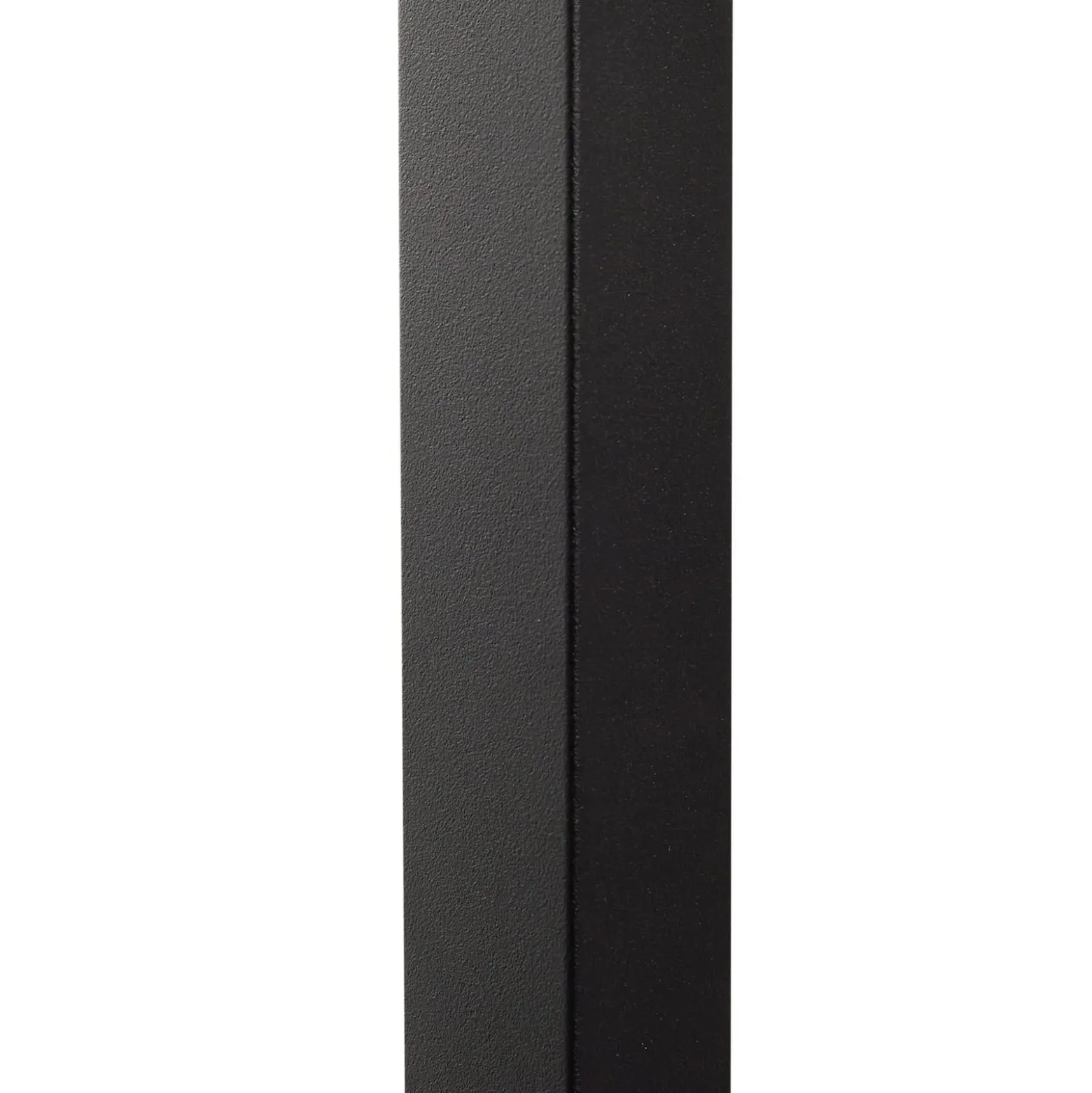 Lindby LED-seinävalaisin Neano, 90 cm, musta, metalli, IP54