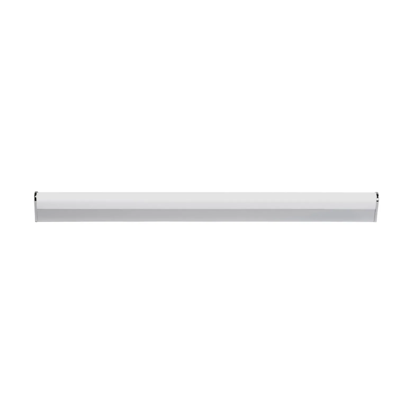 Lindby LED-seinävalaisin Philippa, pyöreä, 88cm, kromi, IP44