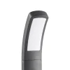 Lindby LED-sokkelivalaisin Moshe, 60 cm, antrasiitti, tunnistin