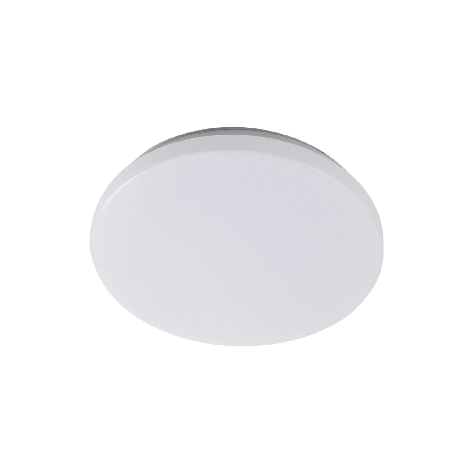 Lindby LED-ulkokattovalaisin Doki, 26 cm, valkoinen, muovi