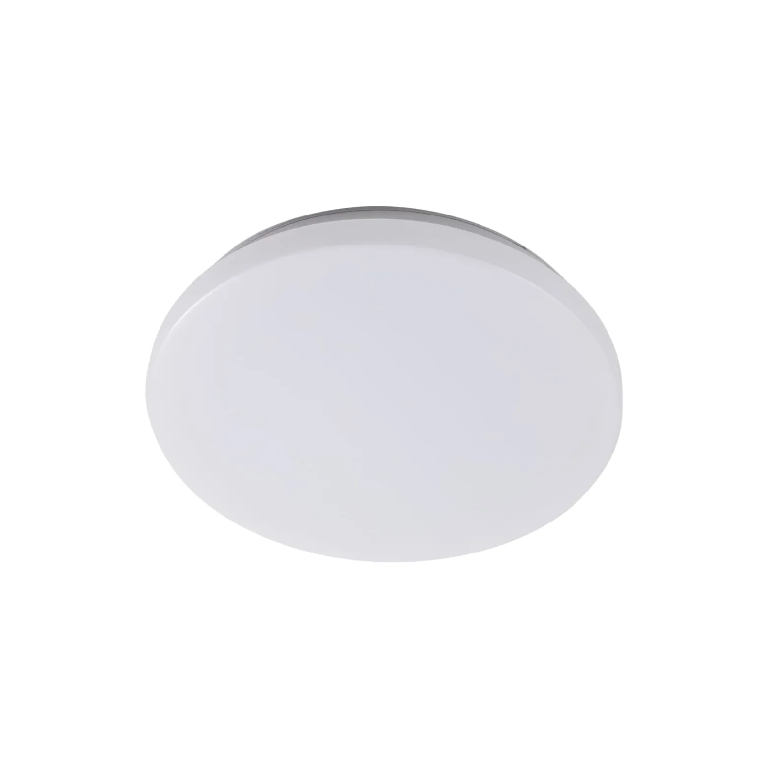 Lindby LED-ulkokattovalaisin Doki, 26 cm, valkoinen, muovi