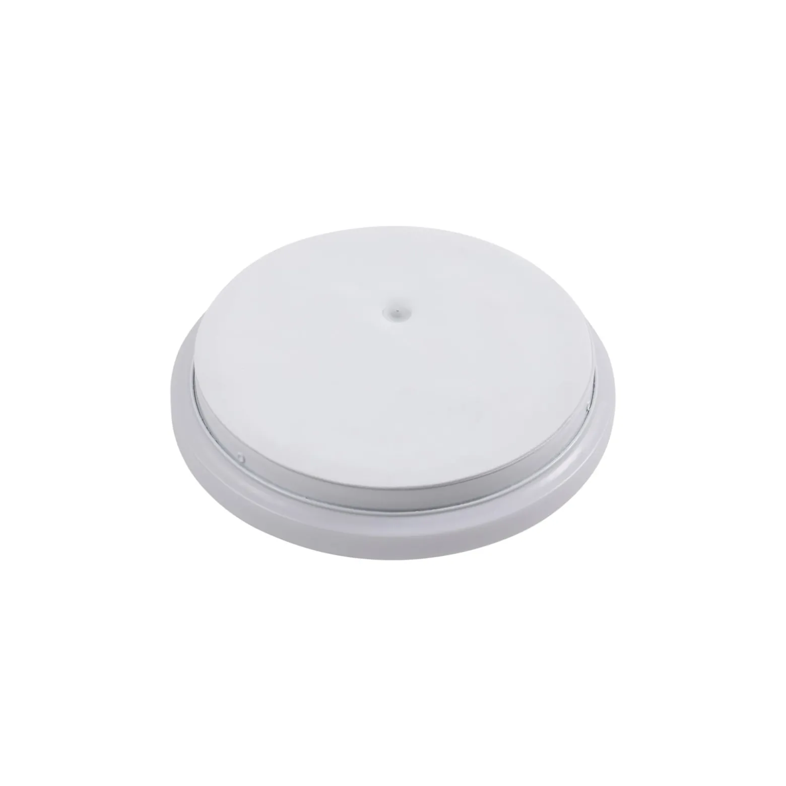 Lindby LED-ulkokattovalaisin Doki, 26 cm, valkoinen, muovi