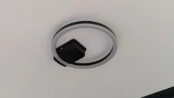 Lindby LED-ulkokattovalaisin Finian, Ø 31 cm, CCT, himmennettävä