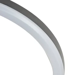 Lindby LED-ulkokattovalaisin Finian, Ø 31 cm, CCT, himmennettävä