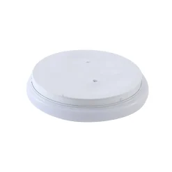 Lindby LED-ulkokattovalaisin Kirkola, 3000 K, halkaisija 26 cm, valkoinen