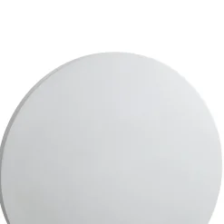 Lindby LED-ulkoseinälamppu Selinel, valkoinen, Ø 23 cm, talonumero
