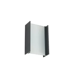 Lindby LED-ulkoseinälamppu Selqa, talon numero, antrasiitti, IP65