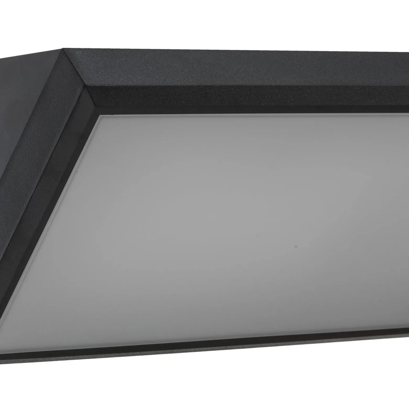 Lindby LED-ulkoseinävalaisin Abby, anturi, IP65, tummanharmaa