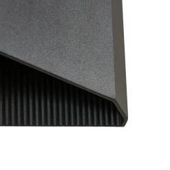 Lindby LED-ulkoseinävalaisin Anlira, musta, Up & down, IP65