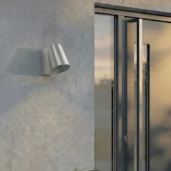 Lindby LED-ulkoseinävalaisin Illuvia, alumiini, IP54