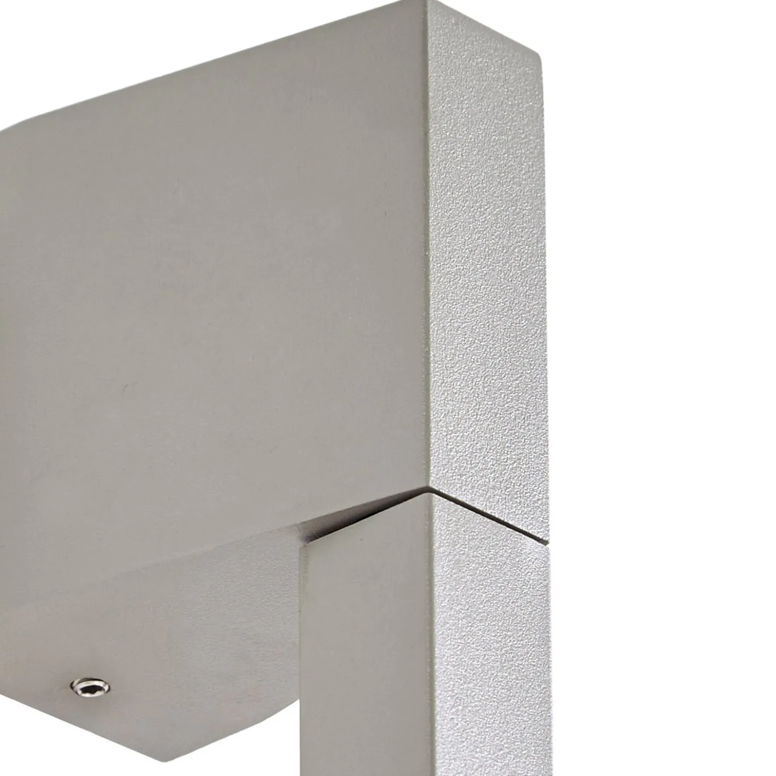 Lindby LED-ulkoseinävalaisin Neano, 120 cm, kiviharmaa, IP54