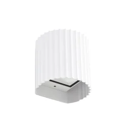 Lindby LED-ulkoseinävalaisin Ralino, valkoinen, 2-lamppuinen, IP65