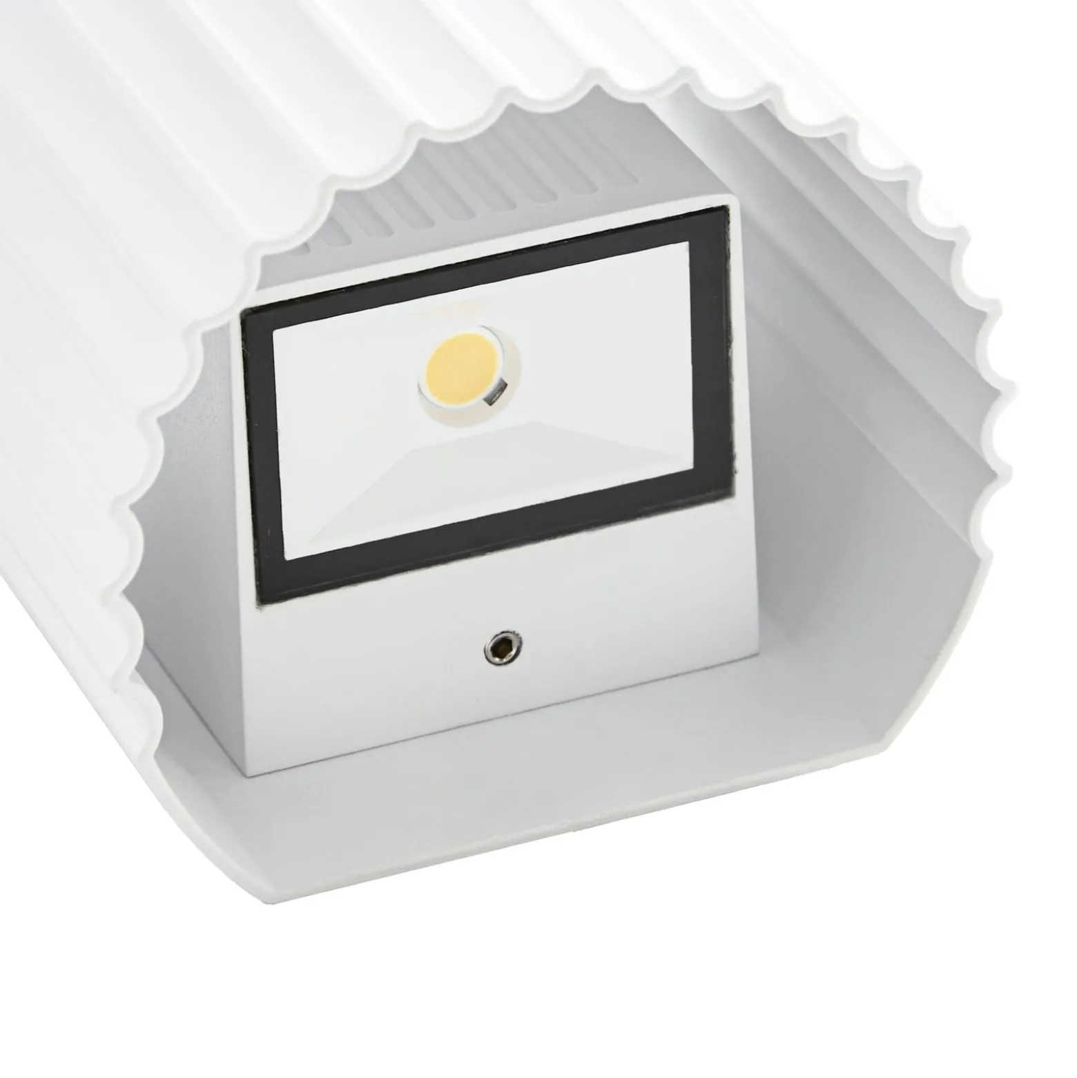 Lindby LED-ulkoseinävalaisin Ralino, valkoinen, 2-lamppuinen, IP65