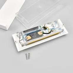 Lindby LED-ulkoseinävalaisin Safira, metalli, ylös/alas, IP44
