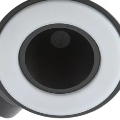 Lindby LED-ulkoseinävalaisin Soran, musta, metalli, IP44