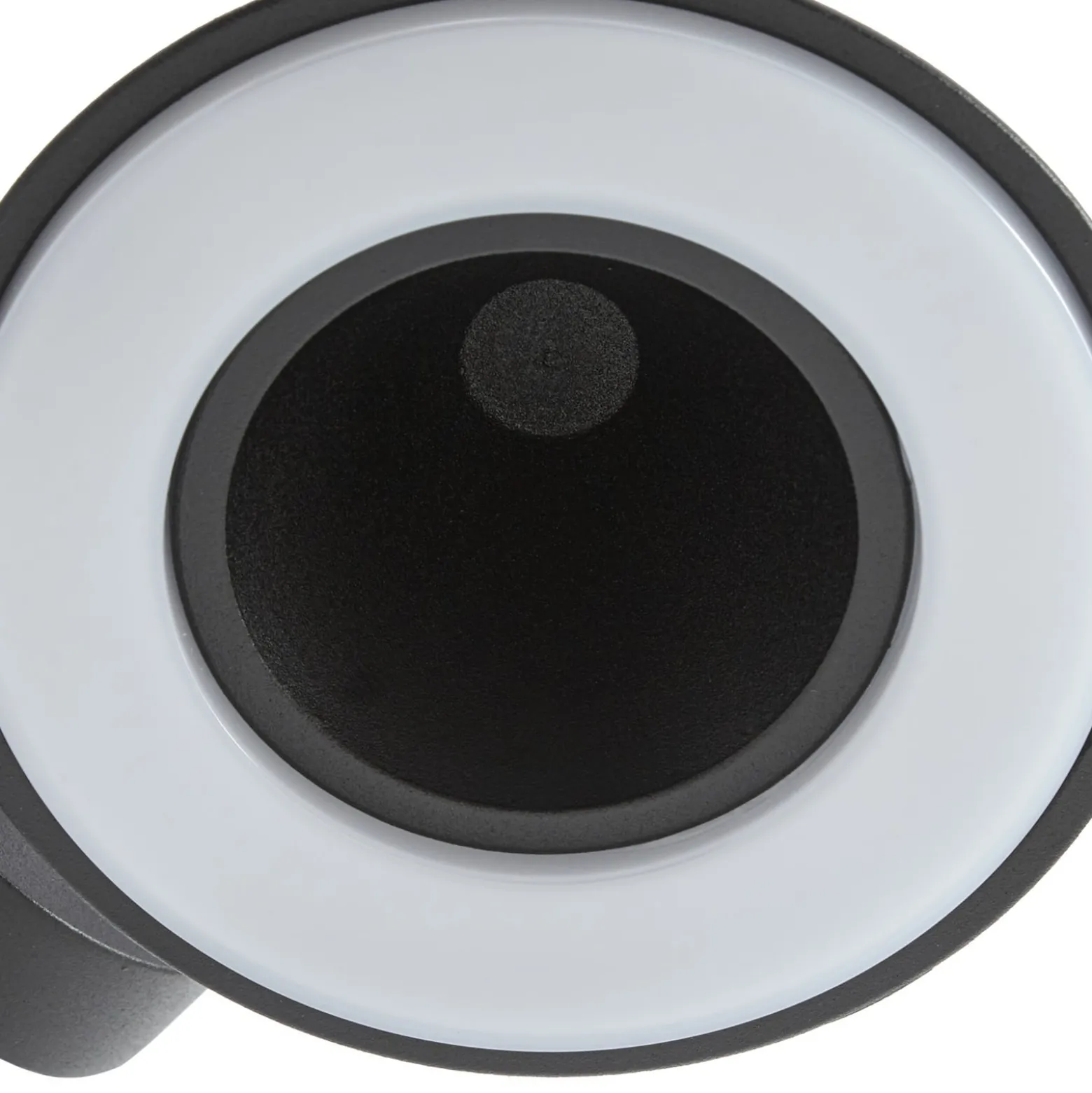 Lindby LED-ulkoseinävalaisin Soran, musta, metalli, IP44