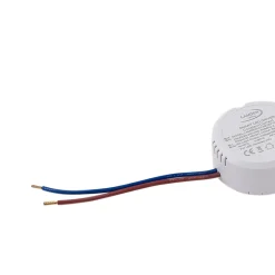 Lindby LED uppoasennusvalo Eldrin, musta, valonauha,13,1cm