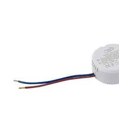 Lindby LED uppoasennusvalo Eldrin, musta, valonauha,13,1cm