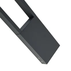 Lindby LED-valaisin Lonete, korkeus 65 cm, antrasiitti, IP65