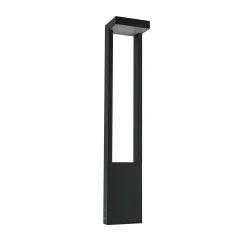Lindby LED-valaisin Lonete, korkeus 65 cm, antrasiitti, IP65