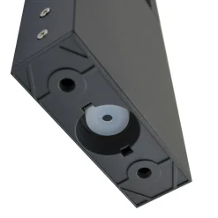 Lindby LED-valaisin Lonete, korkeus 65 cm, antrasiitti, IP65