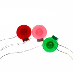 Lindby LED-valot Motje, pallot, punaiset, vihreät, 320 cm