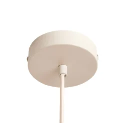 Lindby Libbie-riippuvalaisin, Ø 45 cm, pellava, kermanvärinen