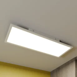 Lindby Luay LED-paneeli, 80 x 30 cm, valkoinen, 3000-6000K