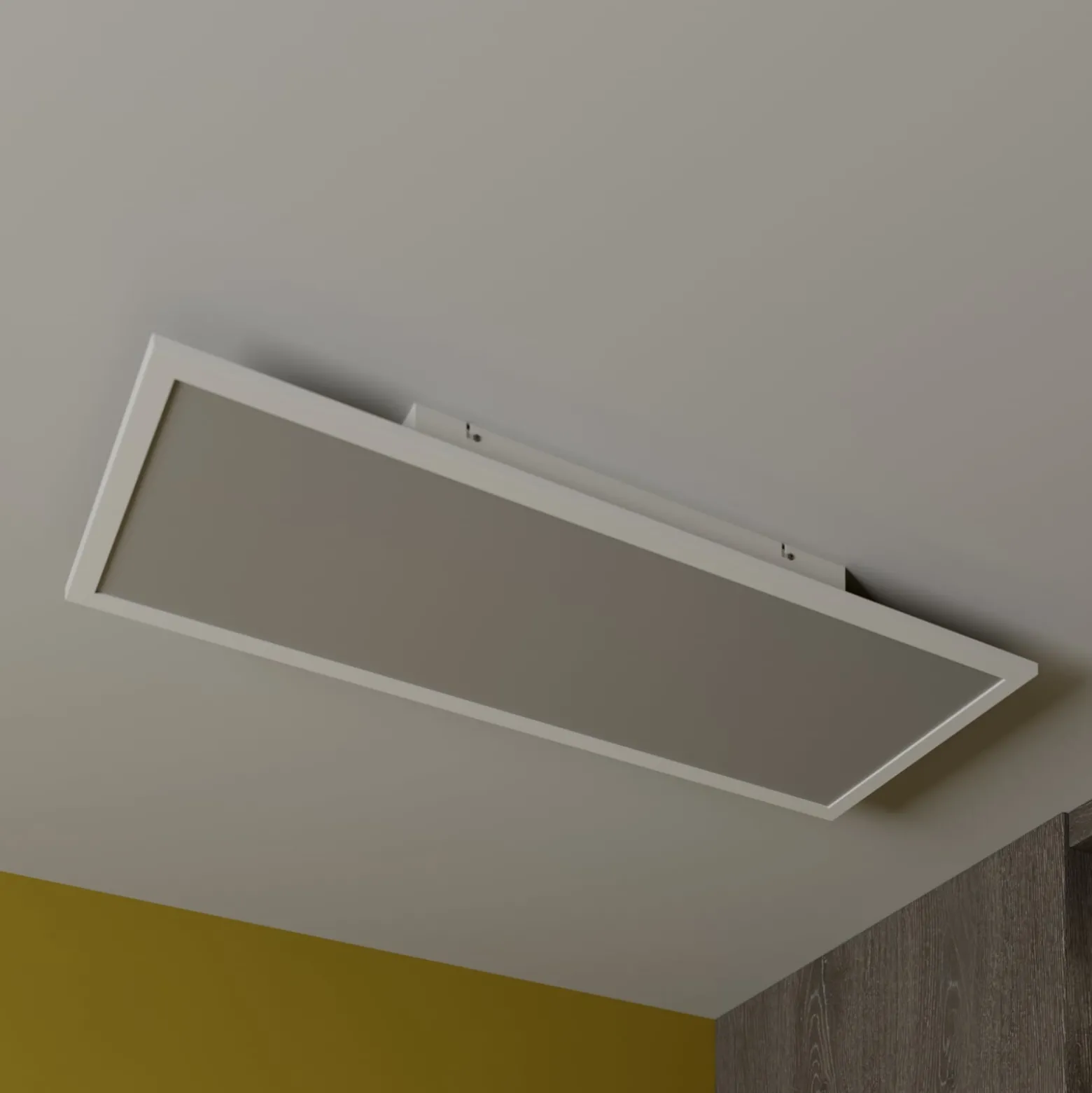 Lindby Luay LED-paneeli, 80 x 30 cm, valkoinen, 3000-6000K