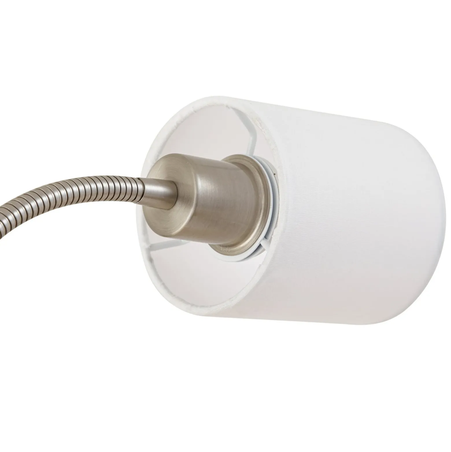 Lindby maavalaisin Aovan, nikkelivärinen, hylly, USB-liitäntä
