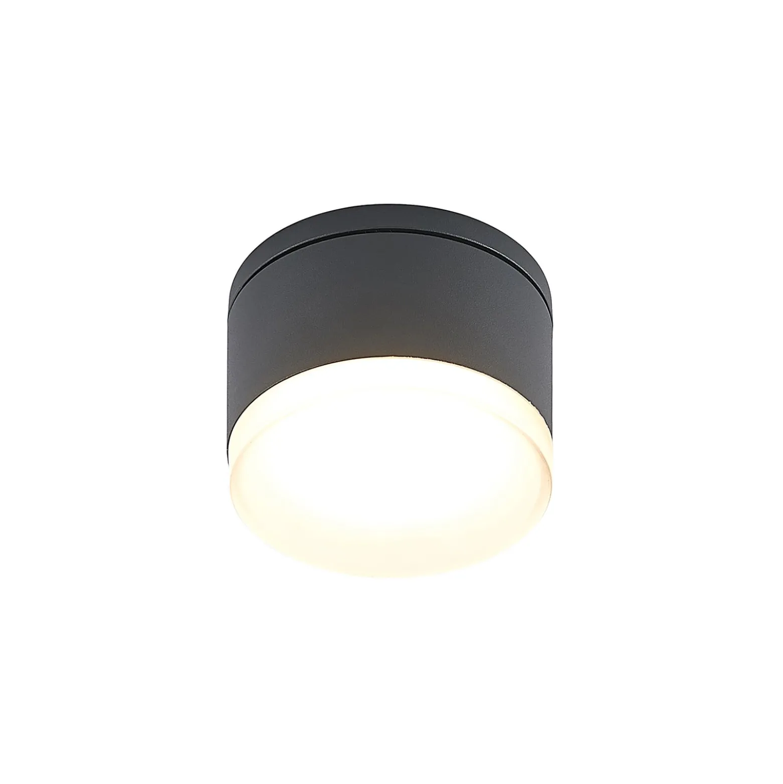 Lindby Mathea LED-ulkokattovalaisin, sylinterimäinen