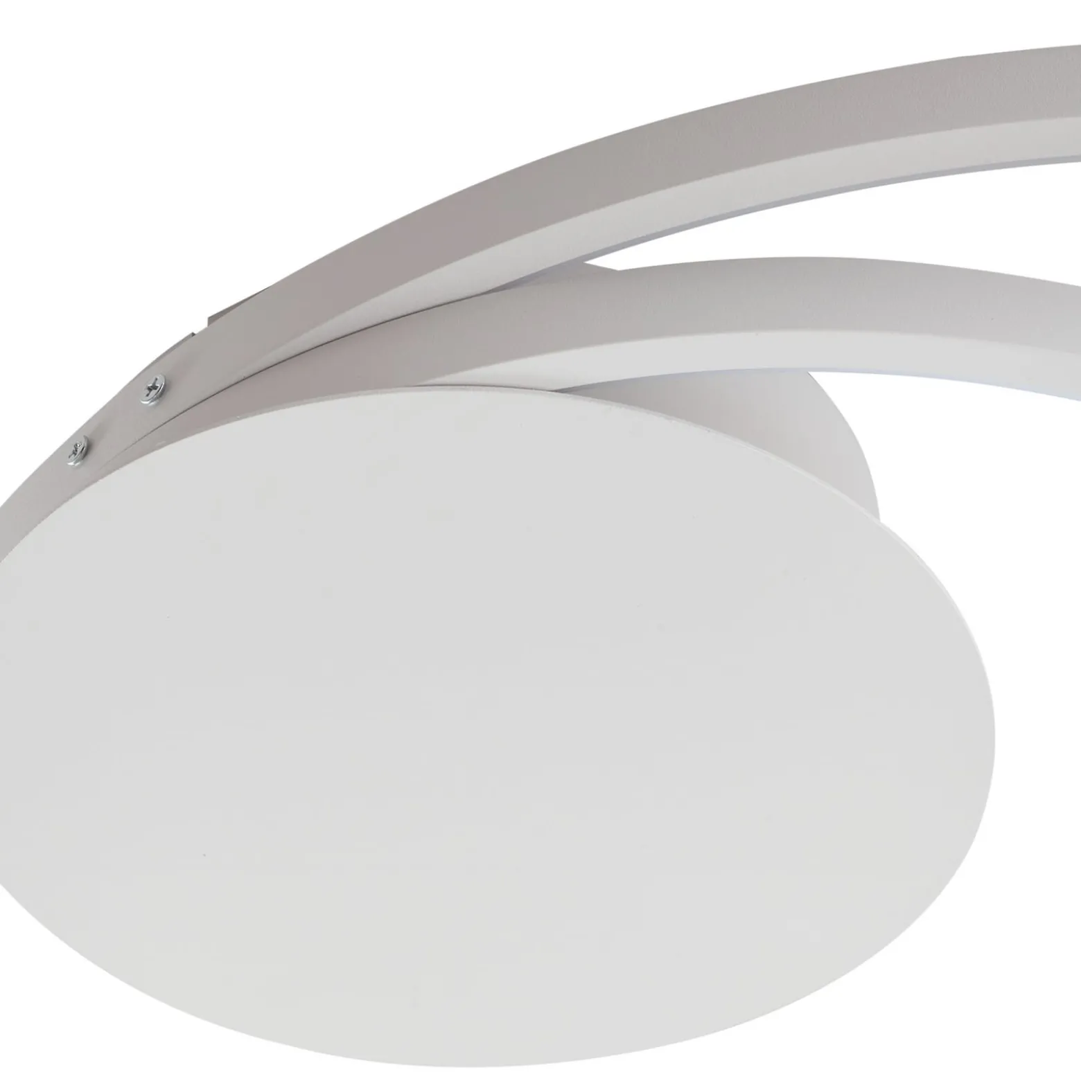 Lindby Nerwin LED-kattovalaisin, pyöreä, valkoinen