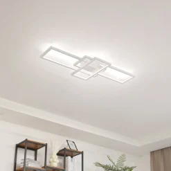 Lindby Poppy LED-kattovalaisin himmentimellä