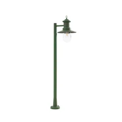 Lindby pylväsvalaisin Eloretta, vihreä, 110 cm, teräs, IP44, E27