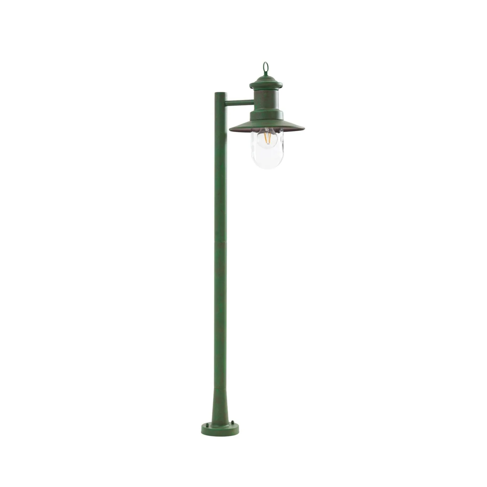 Lindby pylväsvalaisin Eloretta, vihreä, 110 cm, teräs, IP44, E27
