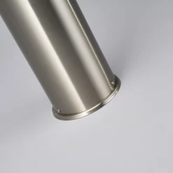 Lindby pylväsvalaisin Enja, 100 cm, ruostumaton teräs, IP44, E27
