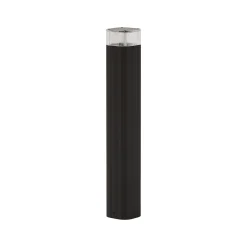 Lindby pylväsvalaisin Halvar, 50 cm, musta, IP65, GU10