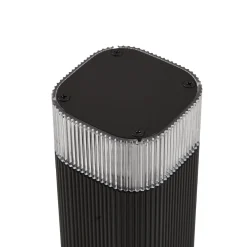 Lindby pylväsvalaisin Halvar, 50 cm, musta, IP65, GU10