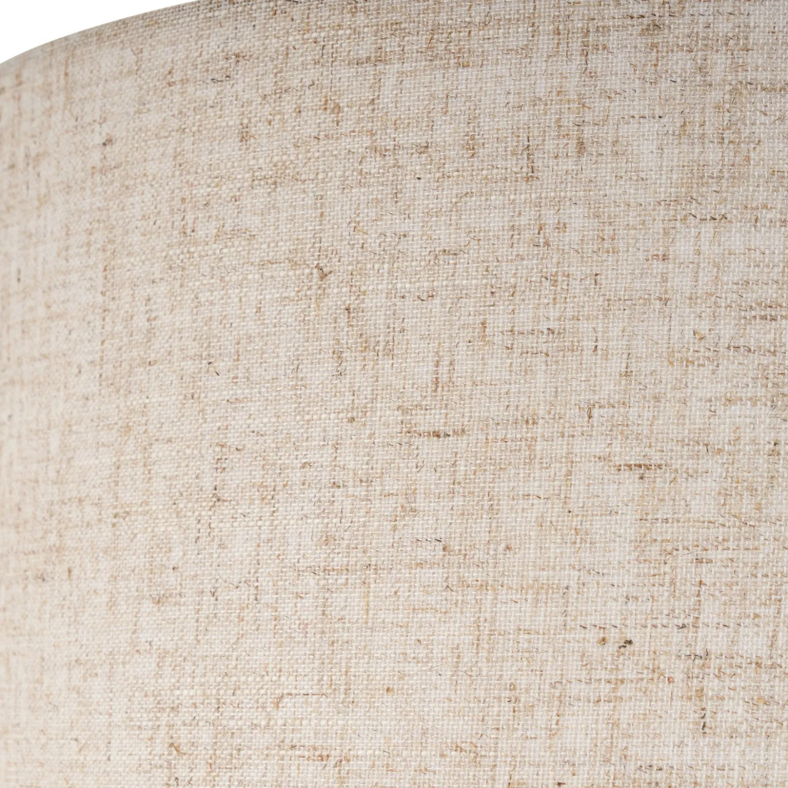 Lindby pöytävalaisin Elfie, Ø 35 cm, beige, pellava, E27