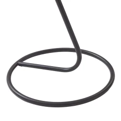 Lindby pöytävalaisin Elira, musta, metalli, 35 cm korkea, ES27