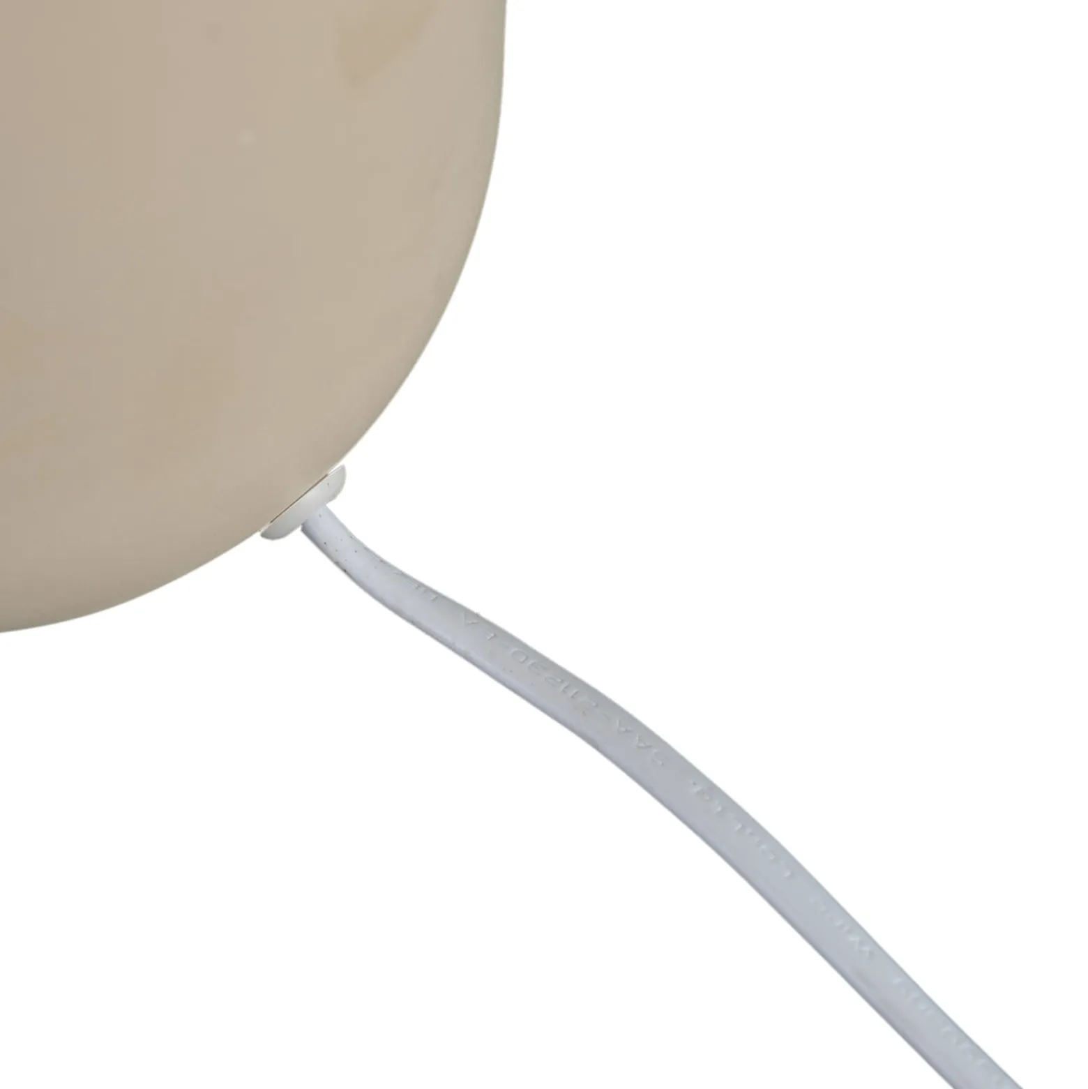 Lindby pöytävalaisin Lennes, beige, lasi, Ø 20 cm