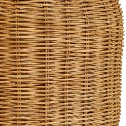 Lindby pöytävalaisin Lirenda, korkeus 52 cm, rottinki, luonnonväri/valkoinen