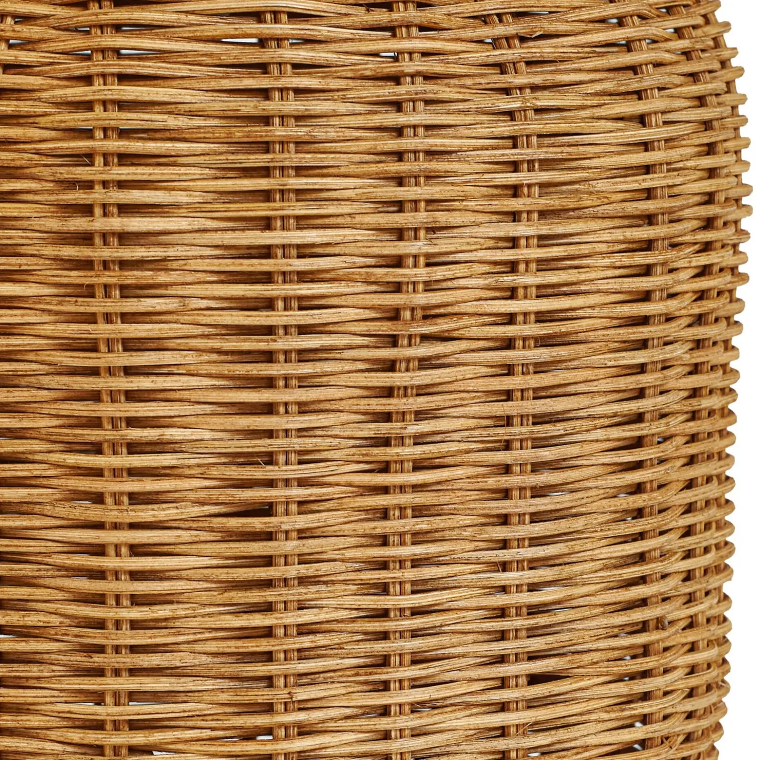 Lindby pöytävalaisin Lirenda, korkeus 52 cm, rottinki, luonnonväri/valkoinen