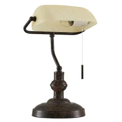Lindby pöytävalaisin Profina, 39 cm, ruosteenruskea, teräs