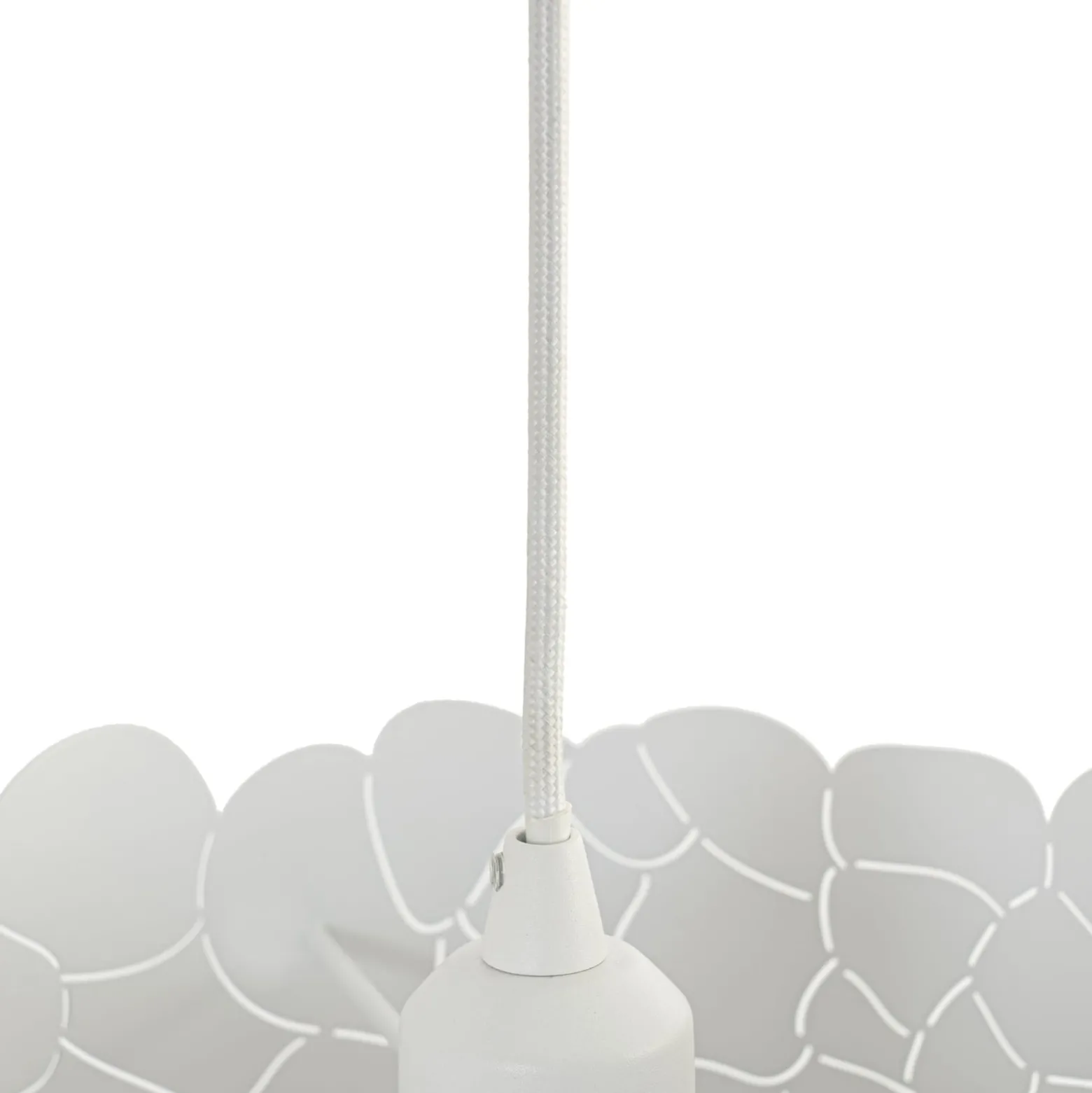 Lindby riippuvalaisin Aralena, valkoinen, metalli, Ø 26 cm